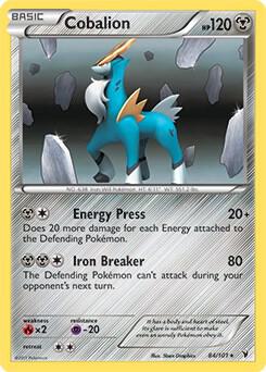 Cobalion - 84/101 (Battle Arena Deck Exclusive) [Deck Exclusives] 084/101