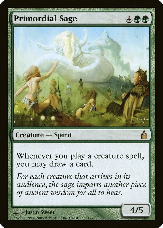 Primordial Sage [Ravnica: City of Guilds] 177