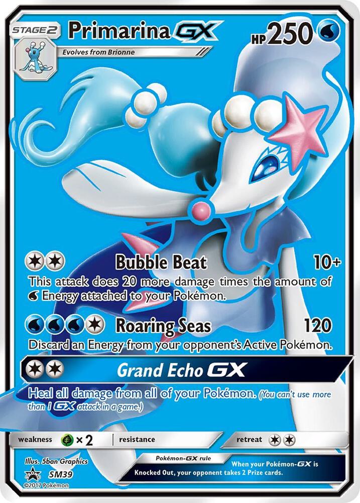Primarina GX - SM39 [SM Promos] SM39