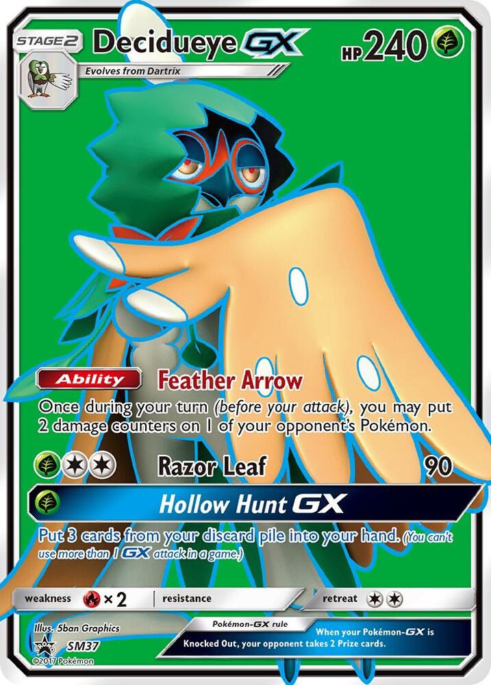 Decidueye GX - SM37 [SM Promos] SM37