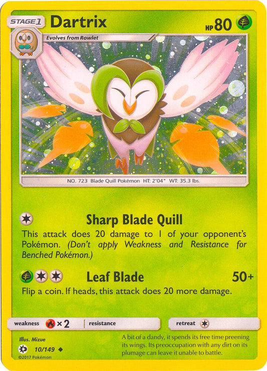 Dartrix - 10/149 (Cosmos Holo) [Blister Exclusives] 010/149