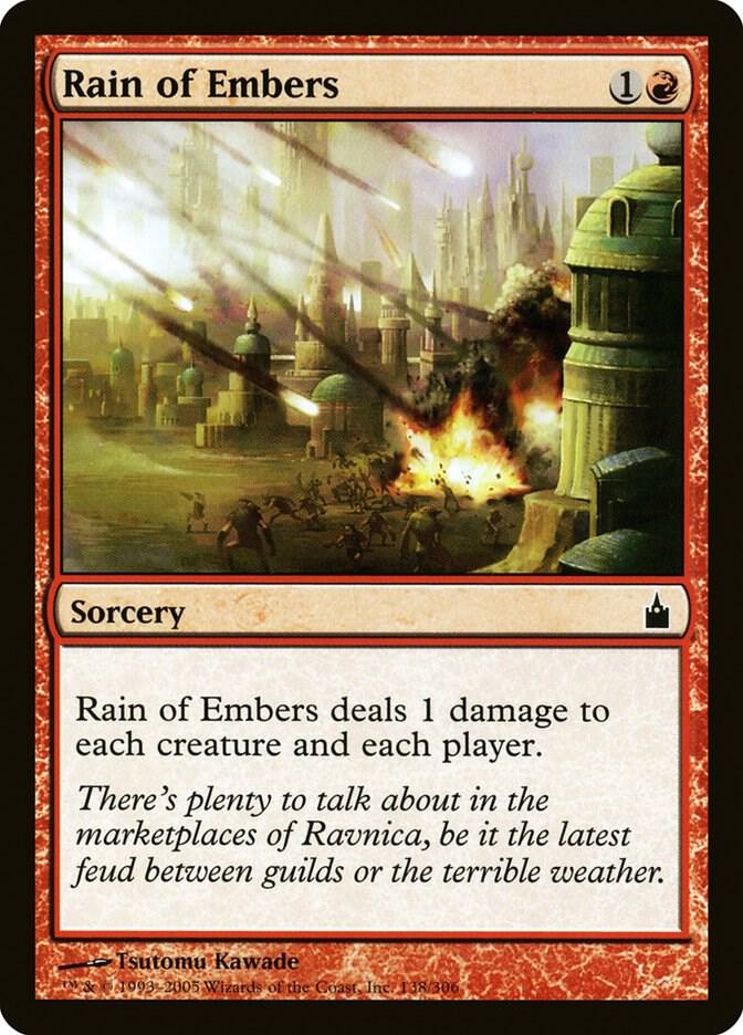 Rain of Embers [Ravnica: City of Guilds] 138