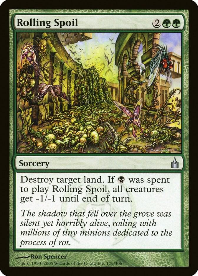 Rolling Spoil [Ravnica: City of Guilds] 179