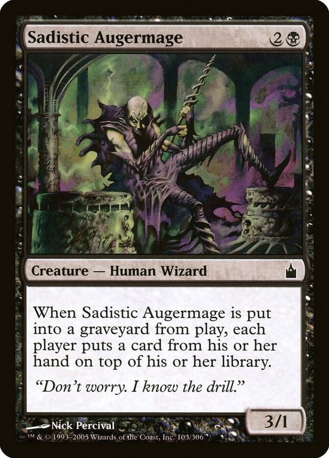 Sadistic Augermage [Ravnica: City of Guilds] 103