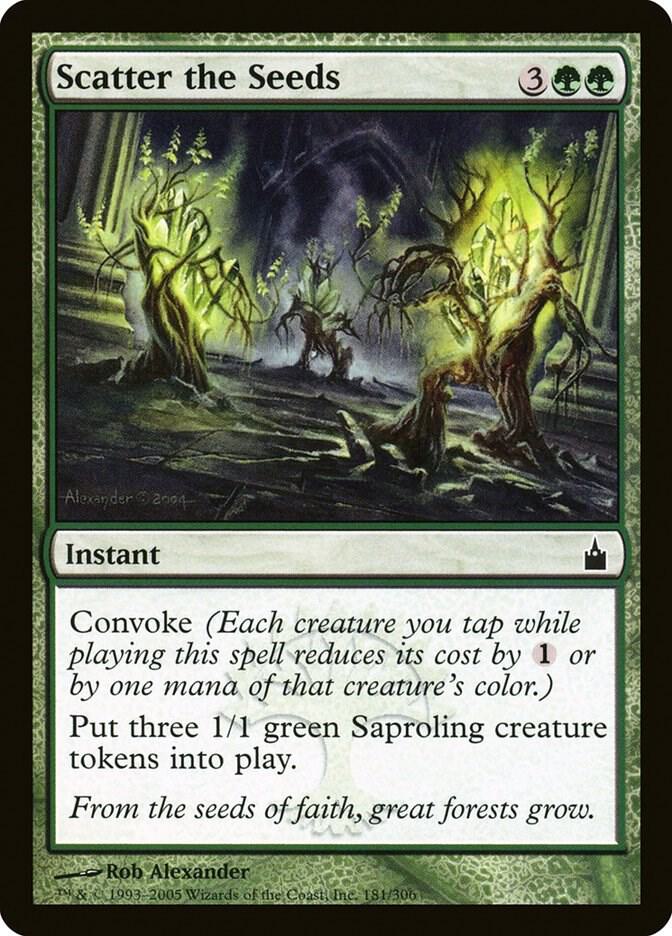 Scatter the Seeds [Ravnica: City of Guilds] 181