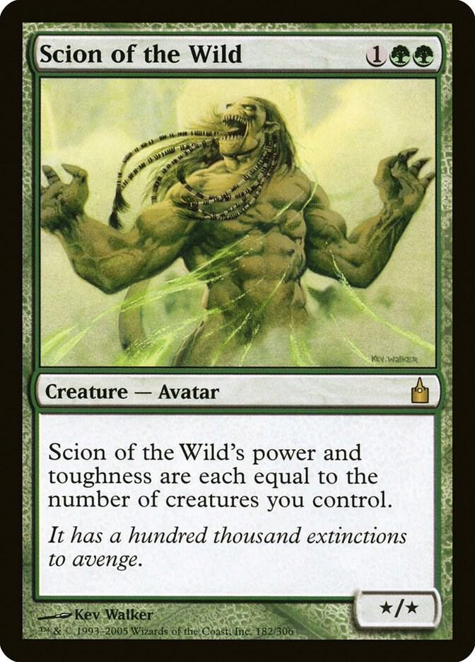Scion of the Wild [Ravnica: City of Guilds] 182
