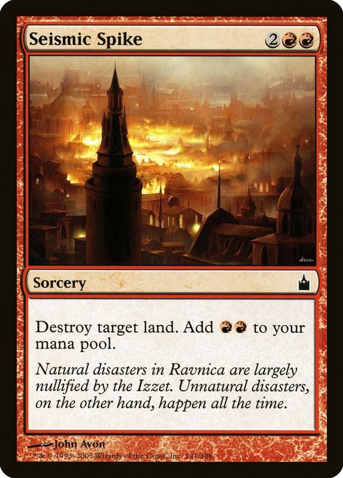Seismic Spike [Ravnica: City of Guilds] 141