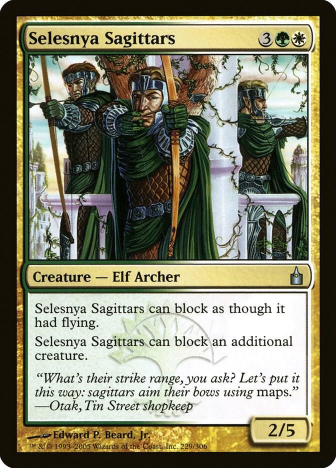 Selesnya Sagittars [Ravnica: City of Guilds] 229