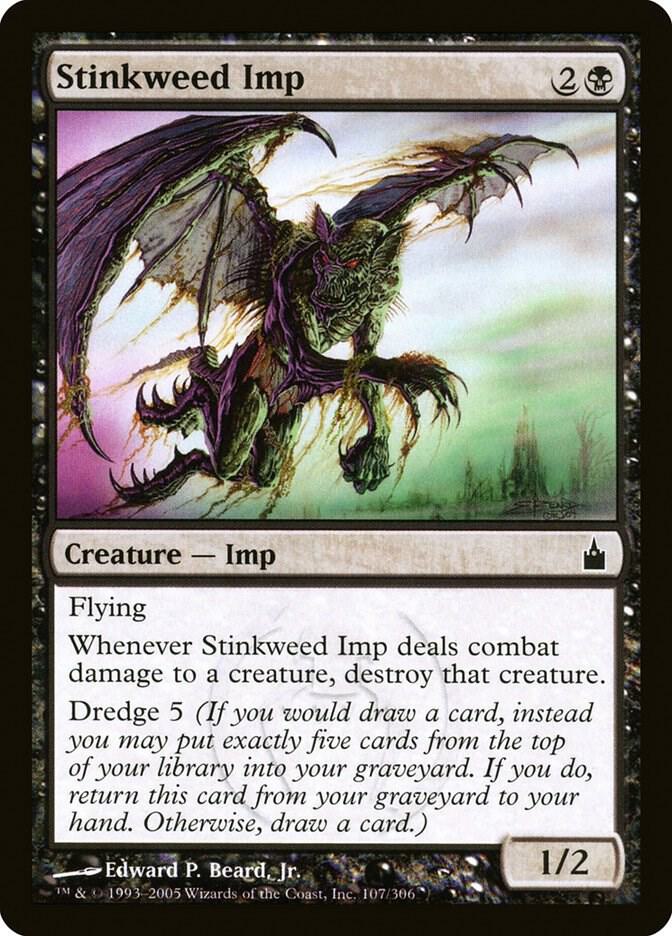 Stinkweed Imp [Ravnica: City of Guilds] 107