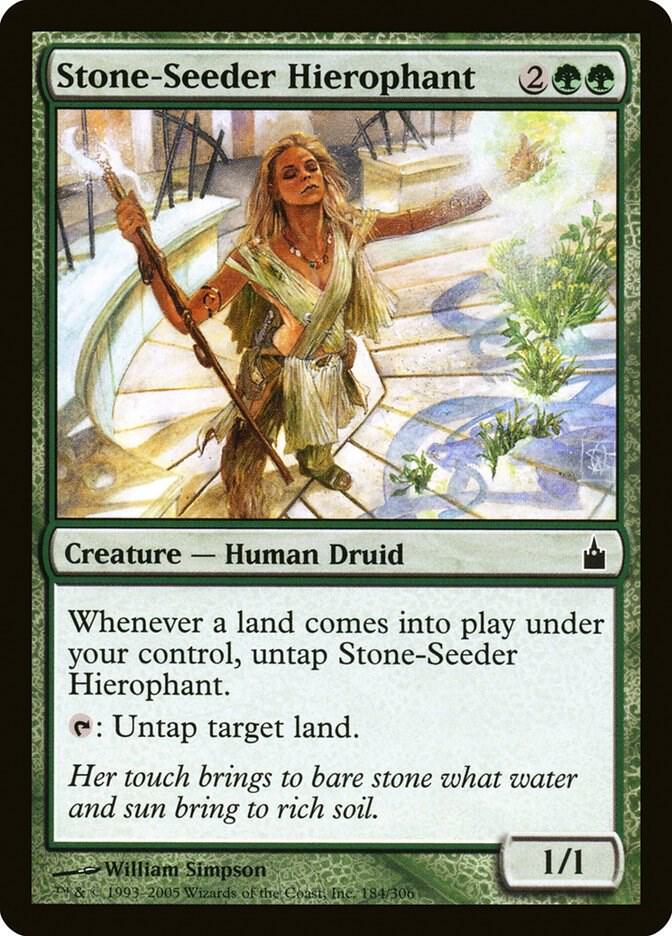Stone-Seeder Hierophant [Ravnica: City of Guilds] 184