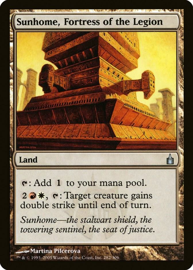 Sunhome, Fortress of the Legion [Ravnica: City of Guilds] 282