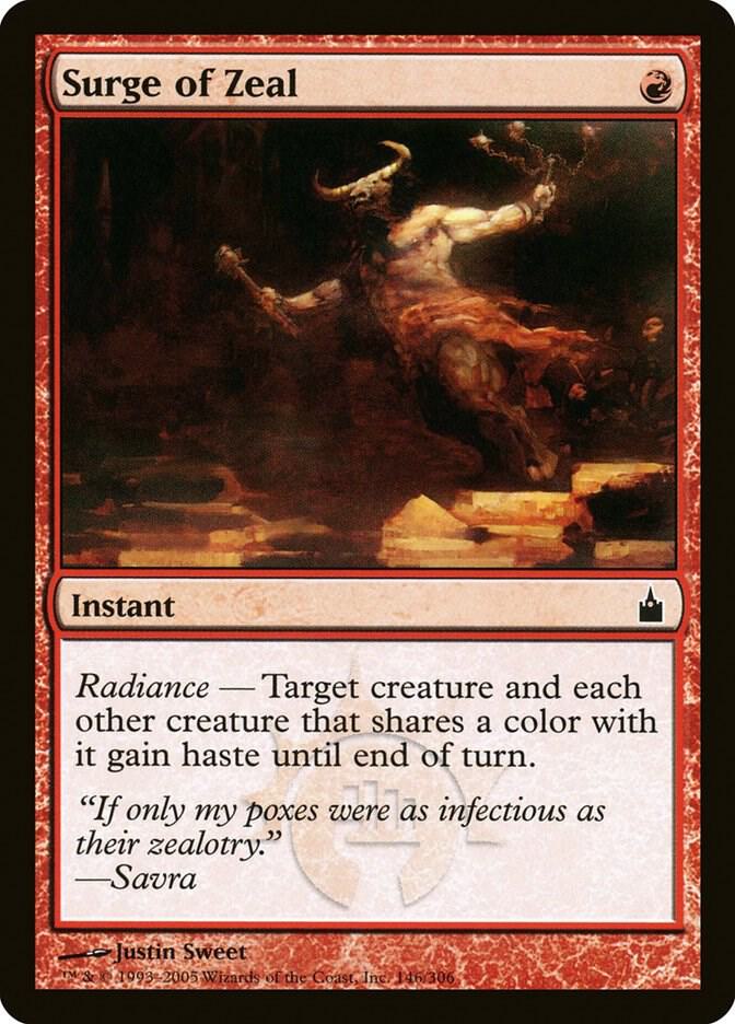 Surge of Zeal [Ravnica: City of Guilds] 146