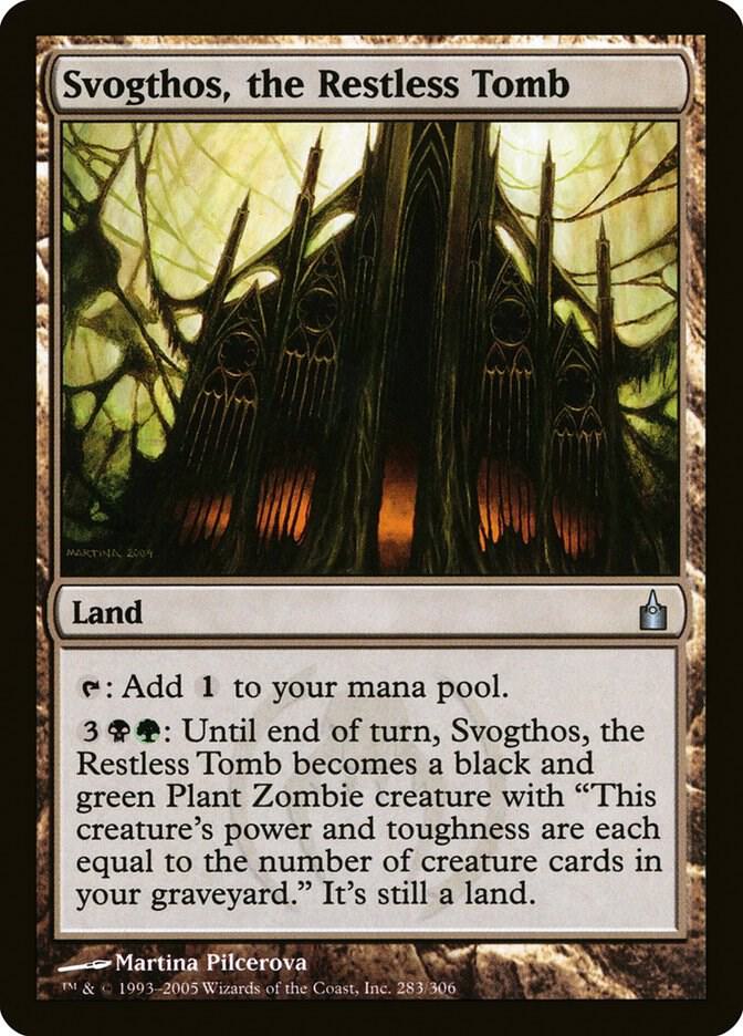 Svogthos, the Restless Tomb [Ravnica: City of Guilds] 283