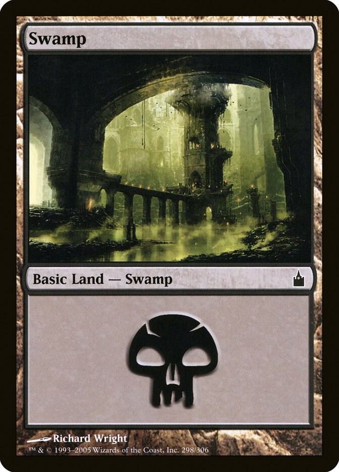 Swamp (298) [Ravnica: City of Guilds] 298