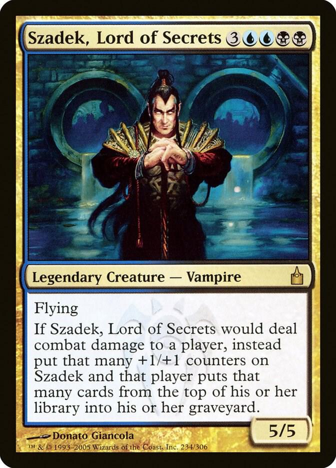 Szadek, Lord of Secrets [Ravnica: City of Guilds] 234