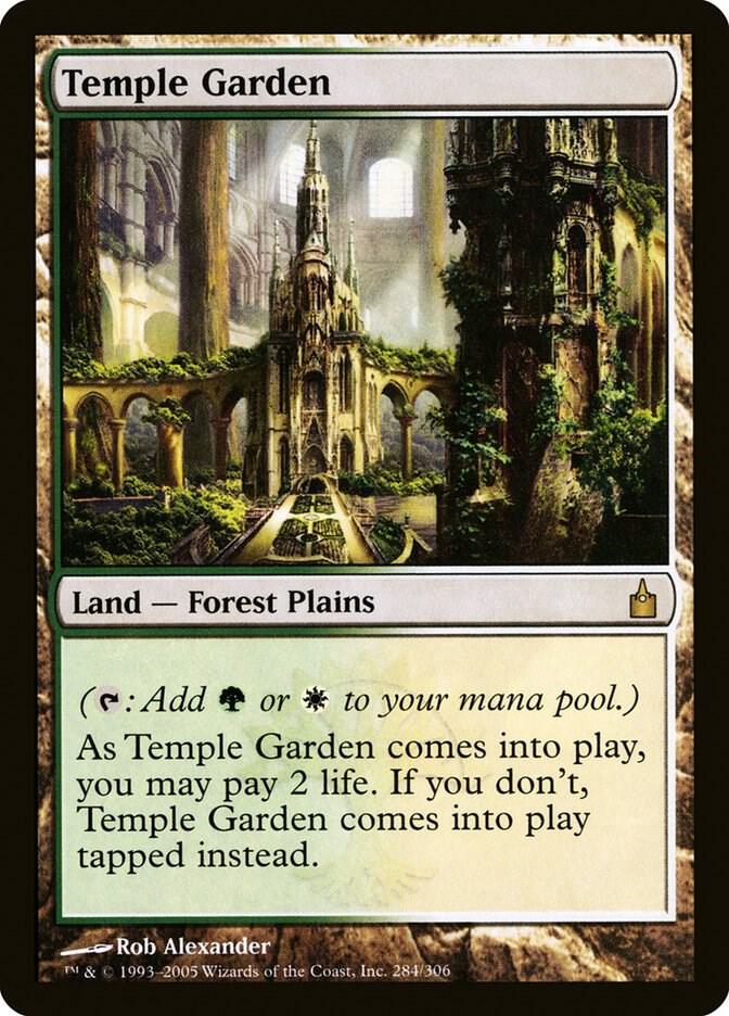 Temple Garden [Ravnica: City of Guilds] 284