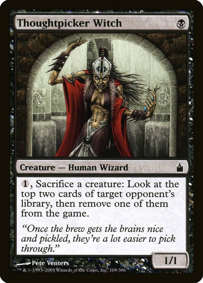 Thoughtpicker Witch [Ravnica: City of Guilds] 109