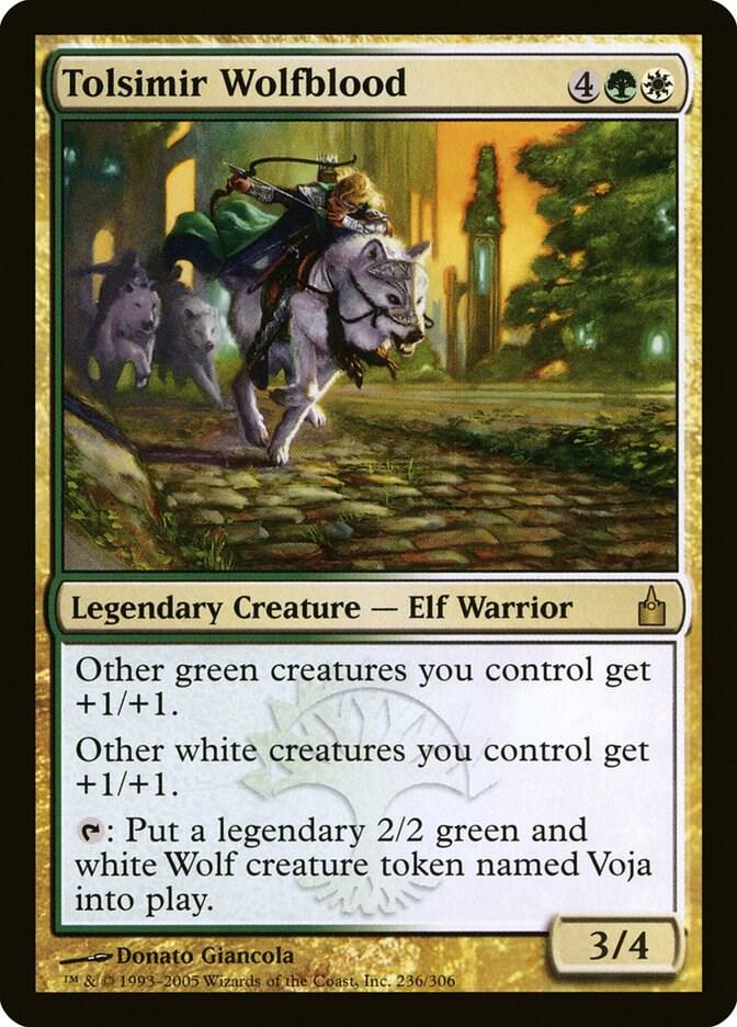 Tolsimir Wolfblood [Ravnica: City of Guilds] 236