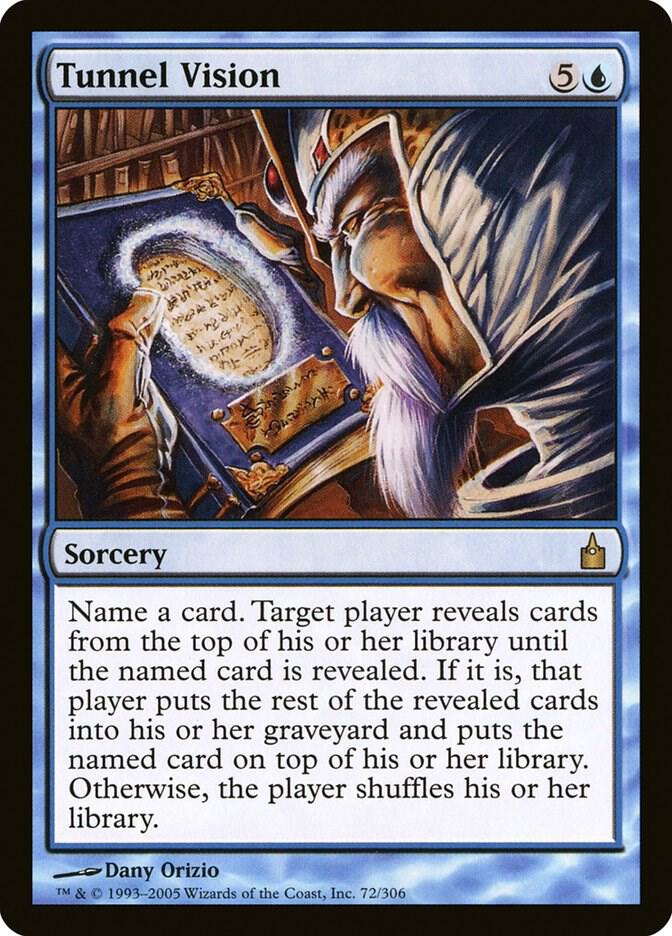Tunnel Vision [Ravnica: City of Guilds] 72