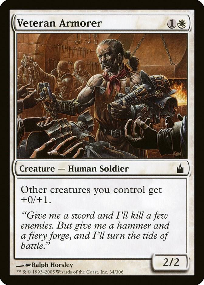 Veteran Armorer [Ravnica: City of Guilds] 34