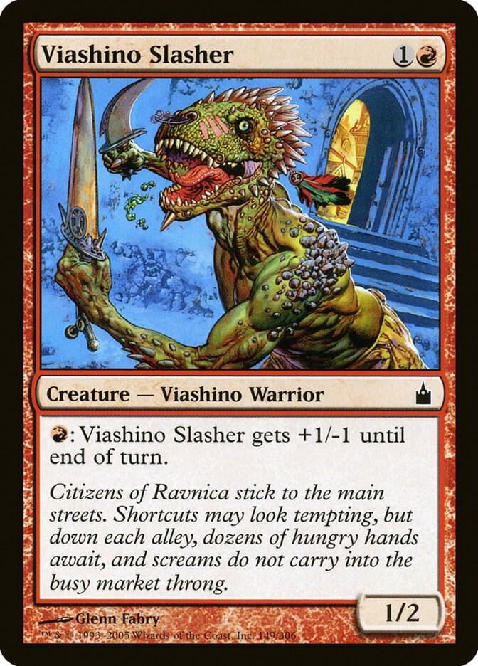 Viashino Slasher [Ravnica: City of Guilds] 149