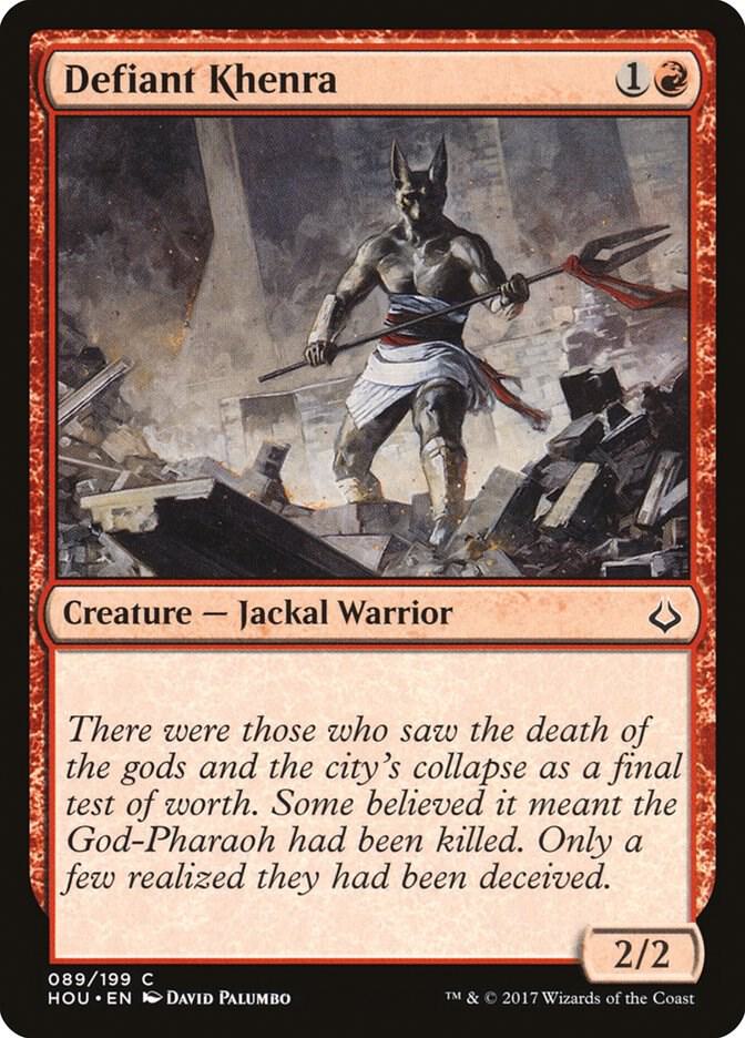Defiant Khenra [Hour of Devastation] 89
