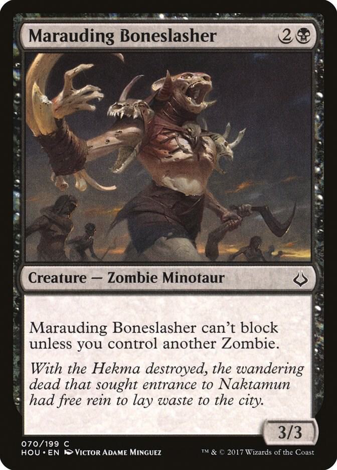 Marauding Boneslasher [Hour of Devastation] 70