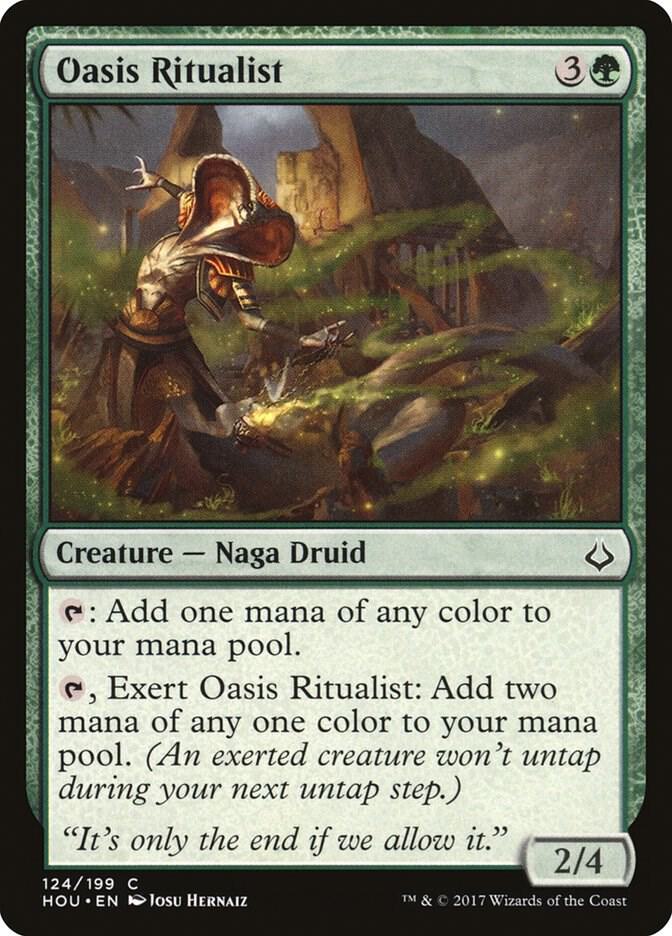 Oasis Ritualist [Hour of Devastation] 124