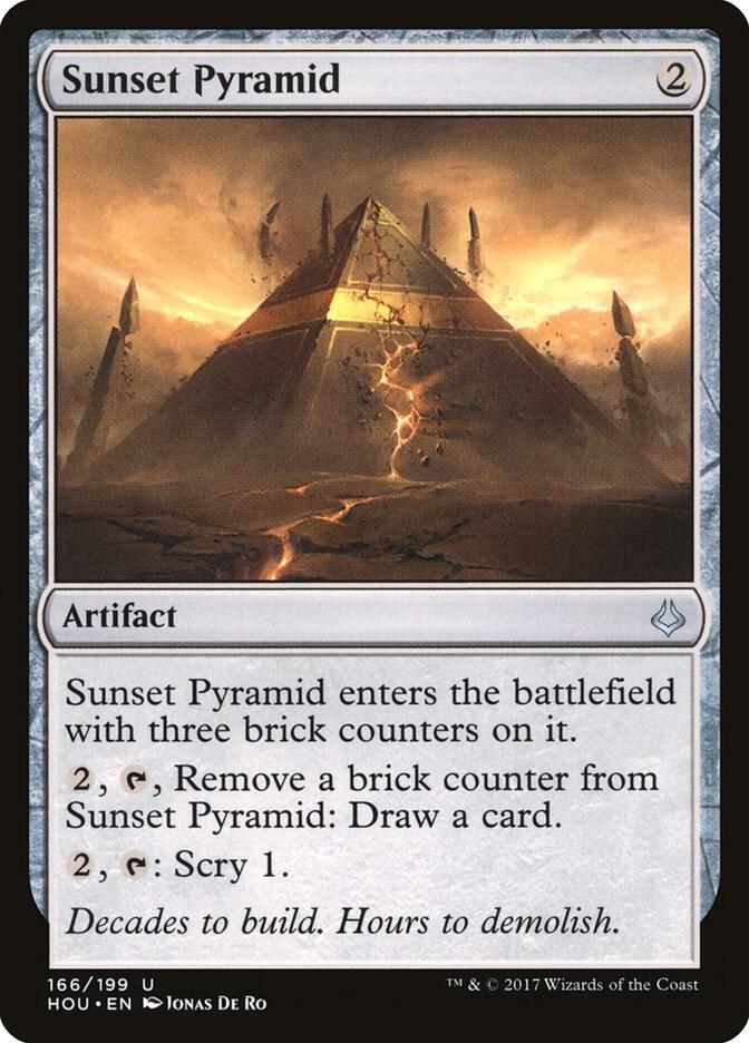 Sunset Pyramid [Hour of Devastation] 166