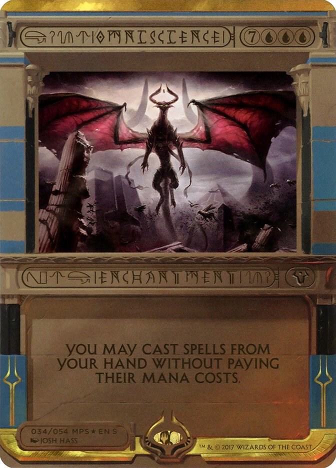 Omniscience [Masterpiece Series: Amonkhet Invocations] 34