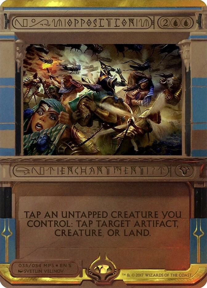 Opposition [Masterpiece Series: Amonkhet Invocations] 35