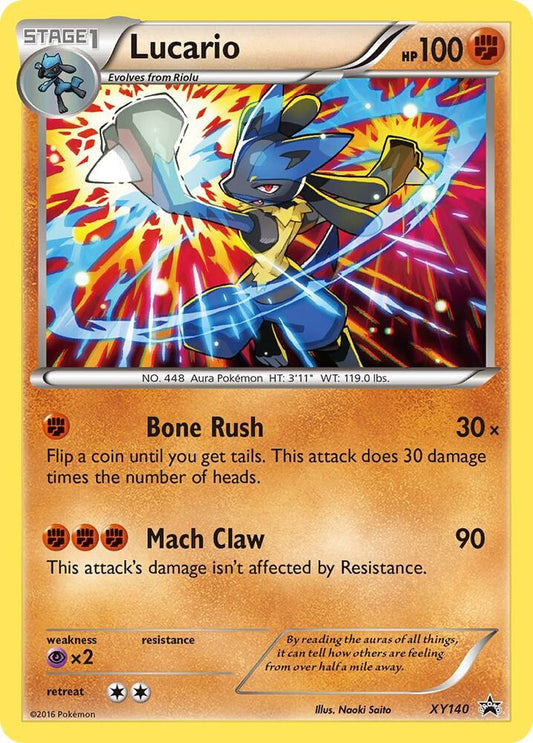 Lucario - XY140 [XY Promos] XY140