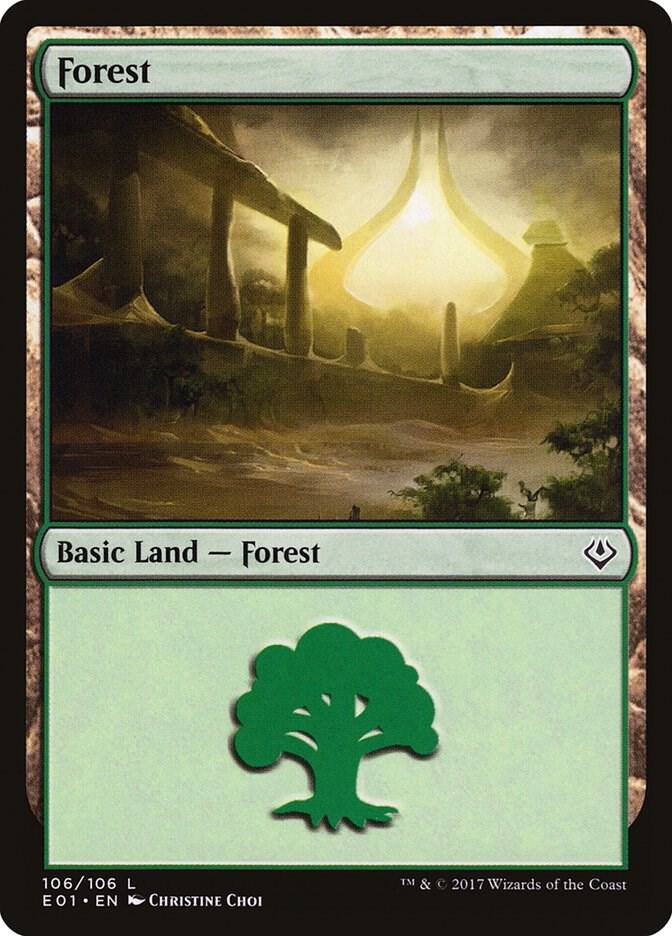 Forest (106) [Archenemy: Nicol Bolas] 106