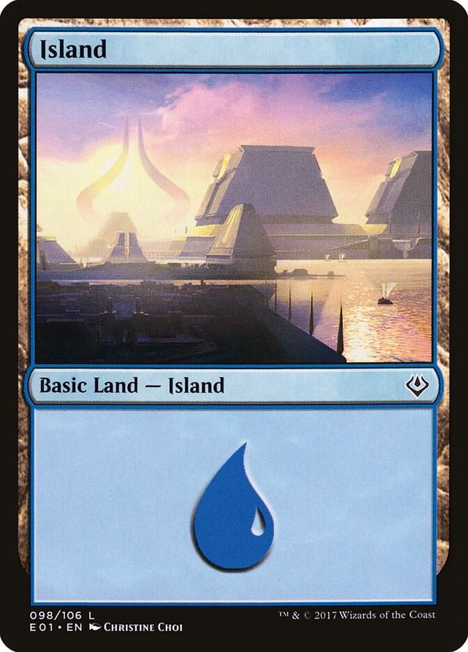 Island (098) [Archenemy: Nicol Bolas] 98