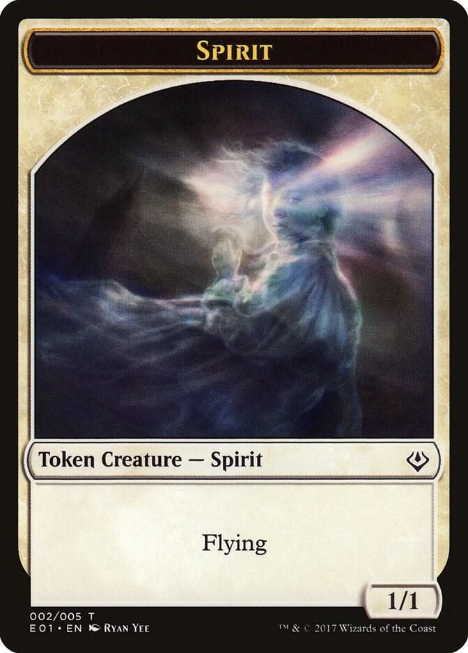 Spirit // Soldier Double-sided Token [Archenemy: Nicol Bolas] 2 // 1