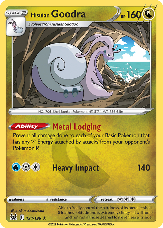 Hisuian Goodra - 134/196 Lost Origin