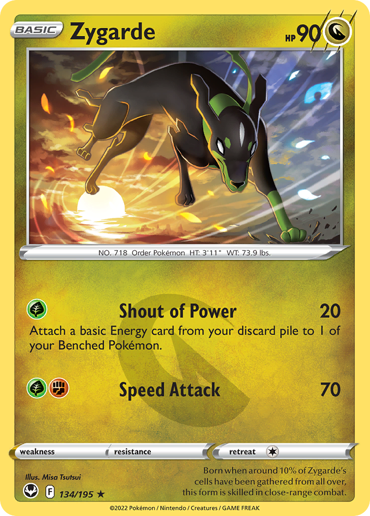 Zygarde - 134/195 Silver Tempest