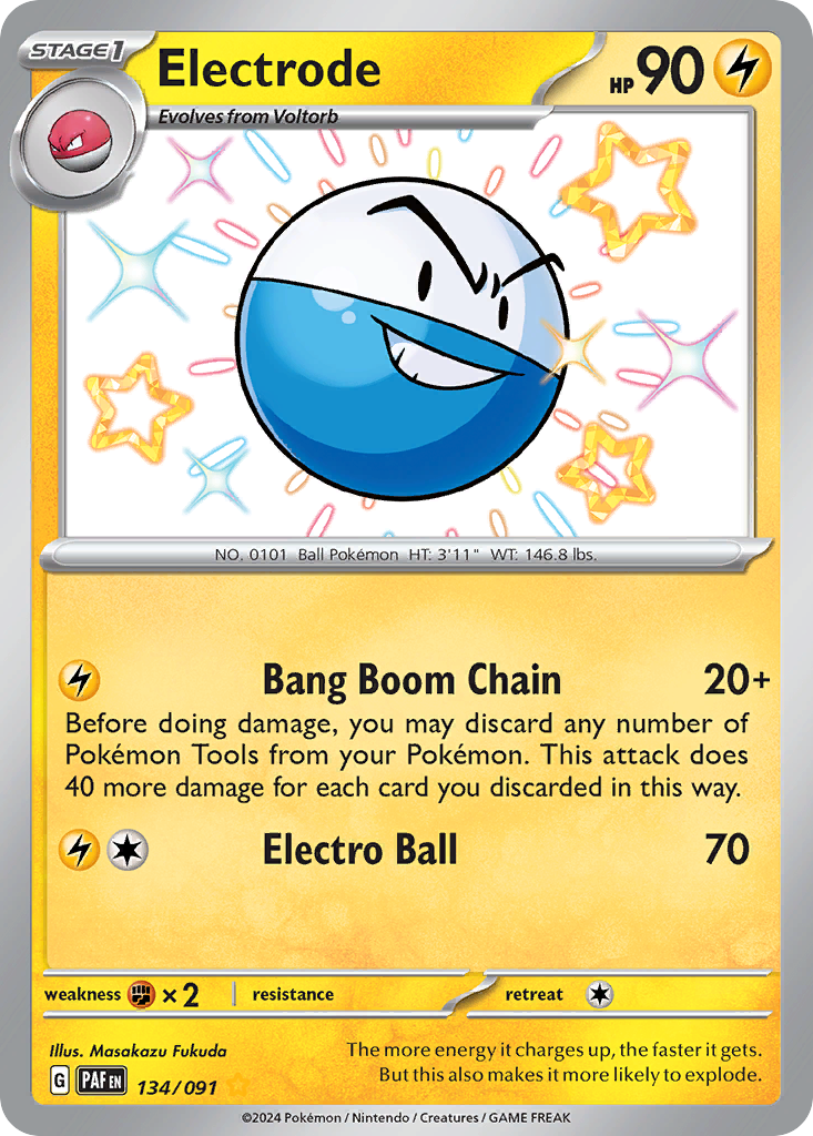 Electrode - 134/91 Paldean Fates