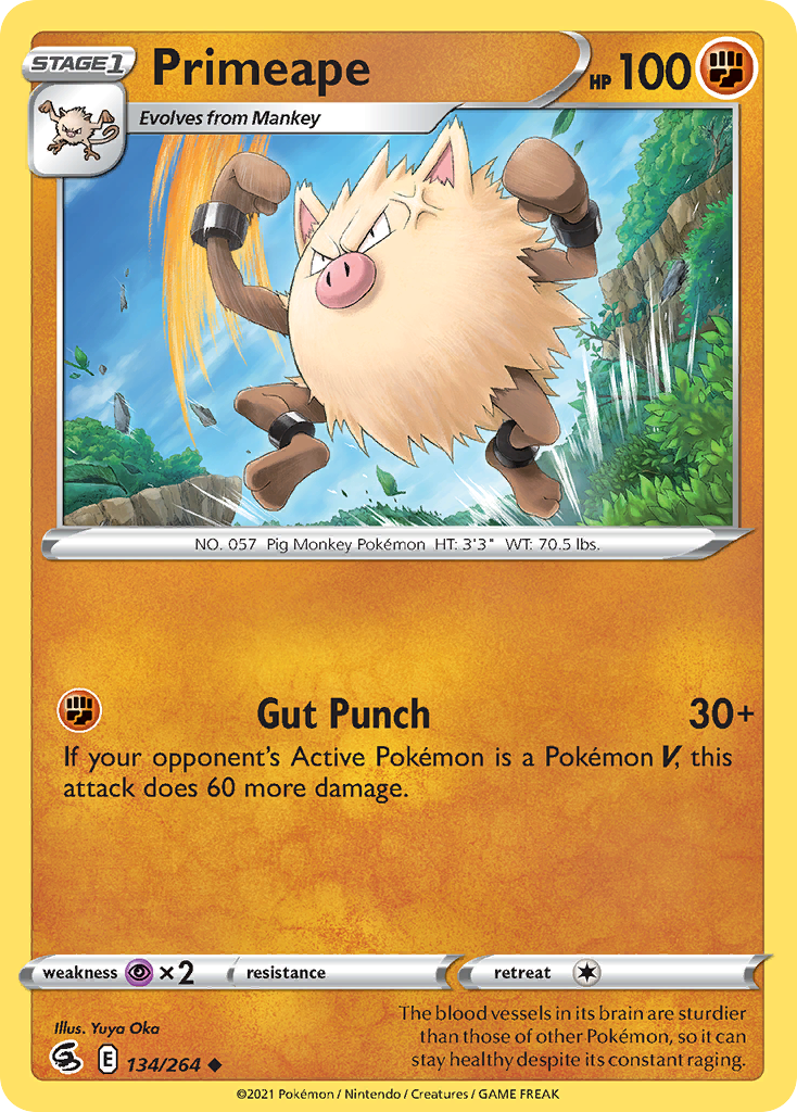 Primeape - 134/264 Fusion Strike