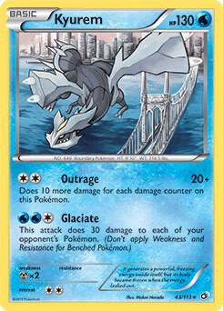 Kyurem 43/113 (BW Legendary Treasures) [Deck Exclusives] 043/113