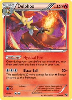 Delphox - 26/146 (XY Base Set) [Deck Exclusives] 026/146