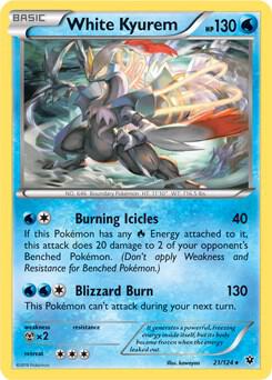White Kyurem - 21/124 (XY Fates Collide) [Deck Exclusives] 021/124