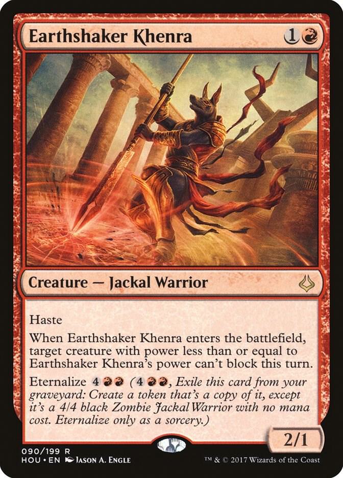 Earthshaker Khenra [Hour of Devastation] 90