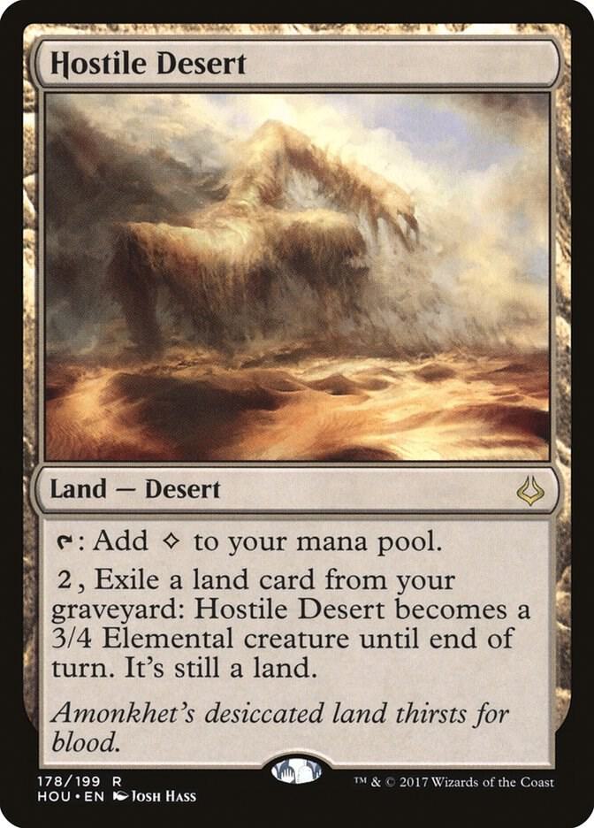 Hostile Desert [Hour of Devastation] 178