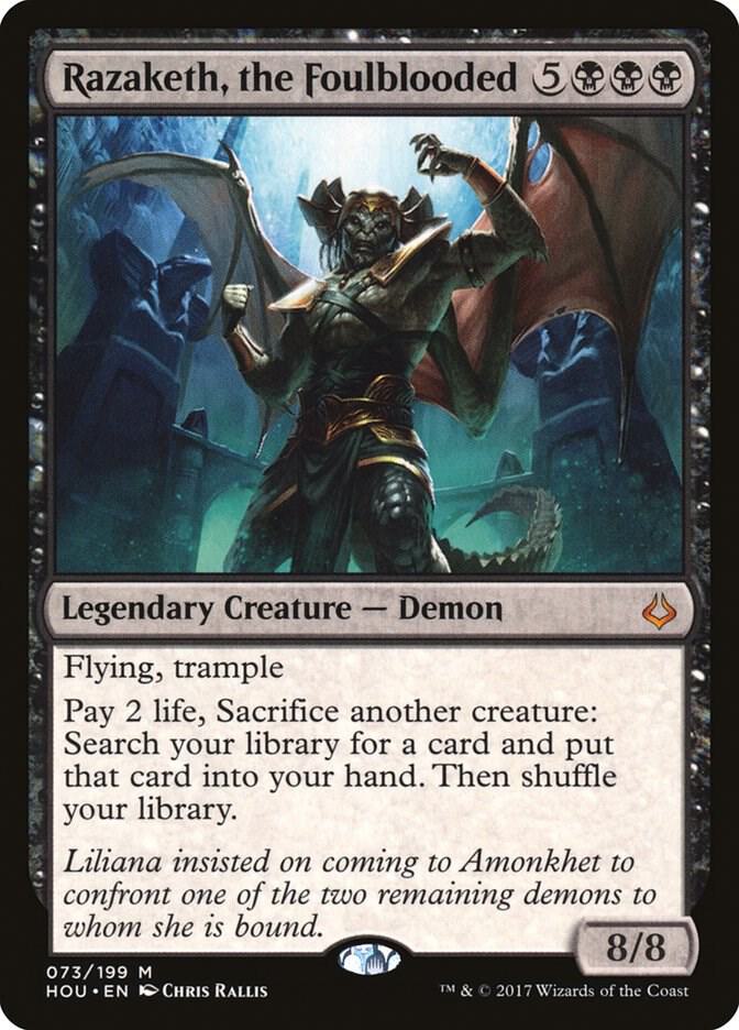 Razaketh, the Foulblooded [Hour of Devastation] 73
