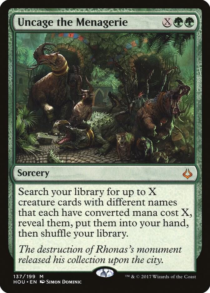 Uncage the Menagerie [Hour of Devastation] 137