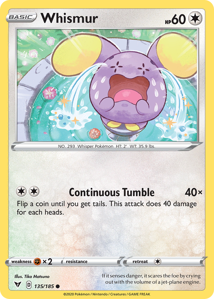 Whismur - 135/185 Vivid Voltage