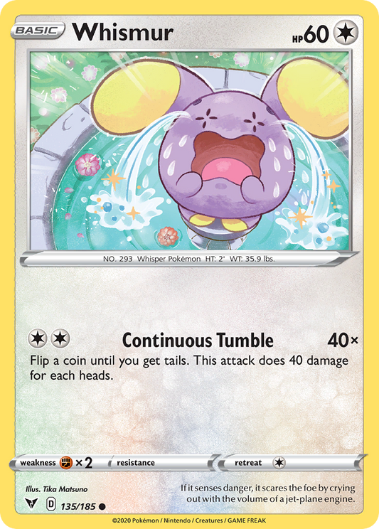 Whismur - 135/185 Vivid Voltage