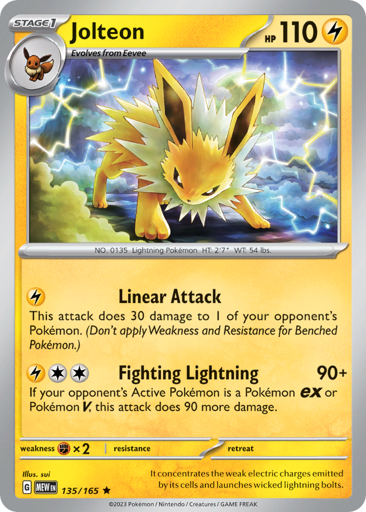 Jolteon - 135/165 151