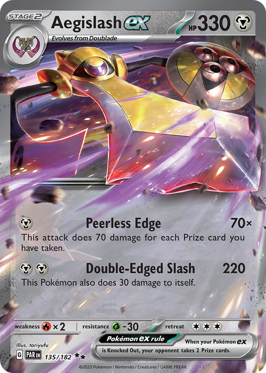 Aegislash ex - 135/182 Paradox Rift